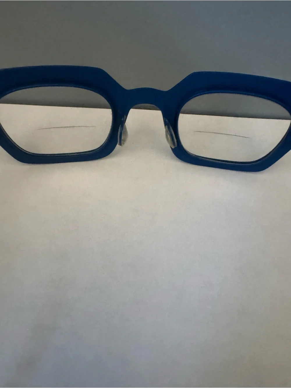SEE Eyewear 2365 Tortoise Blue Geometric Statement Frames France Case‎ Cloth